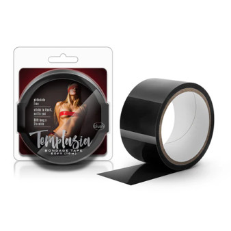 Blush Temptasia 60 ft Bondage Tape - Black