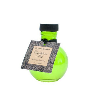 Olivia's Boudoir Massage Oil Caribbean Mist 4 fl oz - 857620006116