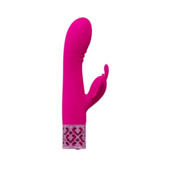 Royal Gems Monarch Silicone Rechargeable Vibrator Pink