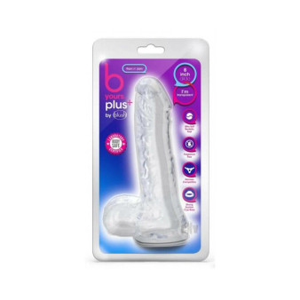 B Yours Plus Ram 'n' Jam Dildo Clear
