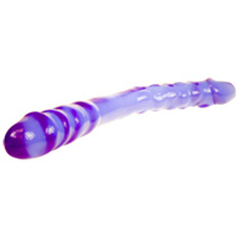 Basix Rubber Works 16 inches Double Dong Purple