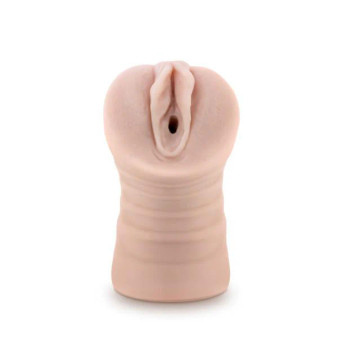 M For Men Rain Beige Vagina Stroker - 819835023203