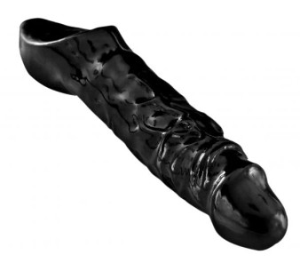 Mamba Cock Sheath Black Penis Extension - 848518009333