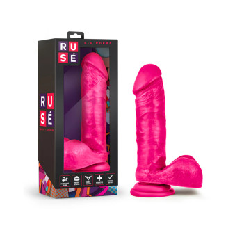 Ruse Big Poppa Hot Pink Dildo Ruse Big Poppa Hot Pink Dildo