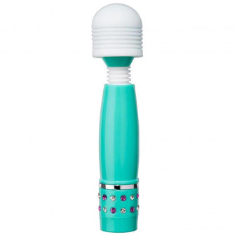 Cloud 9 Mini Flexible Wand Silicone Head & Jewels Teal - 853545008426