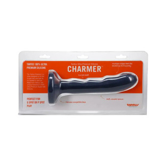 Tantus Charmer 8 In. G-spot Dildo Sapphire