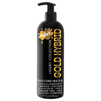 Wet Gold Hybrid Water Silicone Blend 16oz