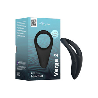 We-Vibe Verge 2 Vibrating Perineum C-Ring Black