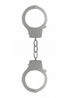 Ouch Pleasure Handcuffs Metal