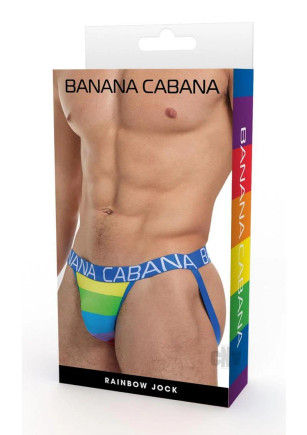 Banana Cabana Jock Sm/md Rainbow