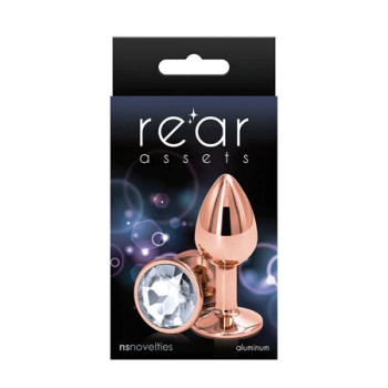 Rear Assets Rose Gold Small - Clear