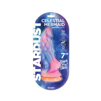 Stardust Celestial Mermaid 7 In. Silicone Dildo Stardust Celestial Mermaid 7 In. Silicone Dildo