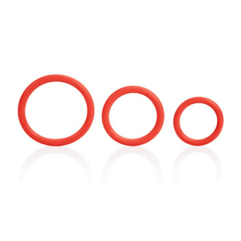 Tri-Rings - Red Tri-Rings - Red
