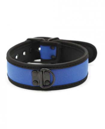 Plesur Neoprene Puppy Collar - Blue Plesur Neoprene Puppy Collar - Blue