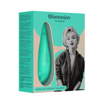 Womanizer x Marilyn Monroe Classic 2 Special Edition Pleasure Air Clitoral Stimulator Mint Womanizer x Marilyn Monroe Classic 2 Special Edition Pleasure Air Clitoral Stimulator Mint
