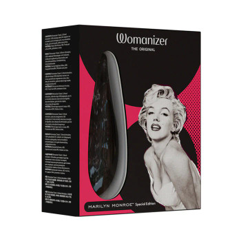 Womanizer x Marilyn Monroe Classic 2 Special Edition Pleasure Air Clitoral Stimulator Black Marble Womanizer x Marilyn Monroe Classic 2 Special Edition Pleasure Air Clitoral Stimulator Black Marble