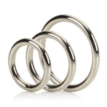Silver O Ring 3 Piece Set - 716770004413