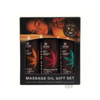 Earthly Body Summer 2024 Massage Oil Gift Set - 2 Oz Asst. Scents Earthly Body Summer 2024 Massage Oil Gift Set - 2 Oz Asst. Scents