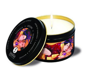 Caress by Candlelight Massage Candle - Vanilla - 697309045018 Caress by Candlelight Massage Candle - Vanilla - 697309045018