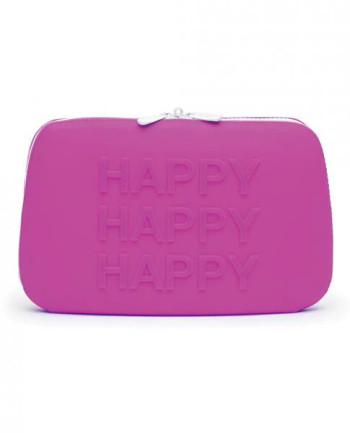 Happy Rabbit Happy Storage Zip Bag Large Purple Happy Rabbit Happy Storage Zip Bag Large Purple