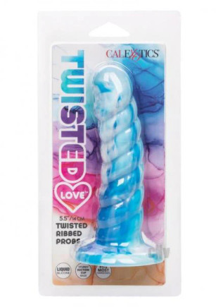 Twisted Love Twisted Ribbed Probe Blue Twisted Love Twisted Ribbed Probe Blue