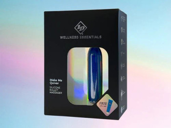 MAKE ME QUIVER SILICONE BULLET MASSAGER MAKE ME QUIVER SILICONE BULLET MASSAGER