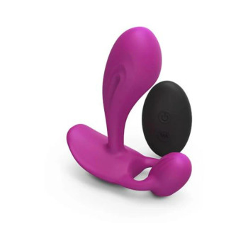Love To Love Witty Rechargeable Remote-controlled Silicone P & G Vibrator Sweet Orchid Love To Love Witty Rechargeable Remote-controlled Silicone P & G Vibrator Sweet Orchid