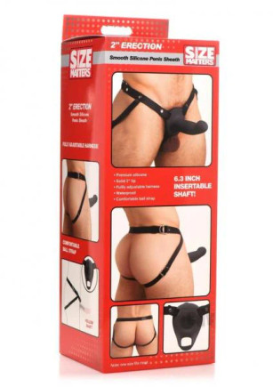 Size Matter 2 Erection Smoot Sheath Blk Size Matter 2 Erection Smoot Sheath Blk