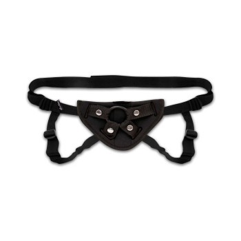 Lux Fetish Neoprene Strap On Harness Black O/S - 4890808042861 Lux Fetish Neoprene Strap On Harness Black O/S - 4890808042861