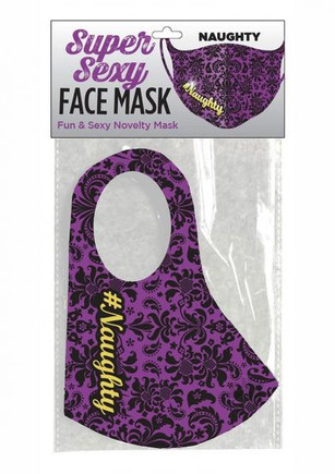 Super Sexy #naughty Face Mask - 817717010204