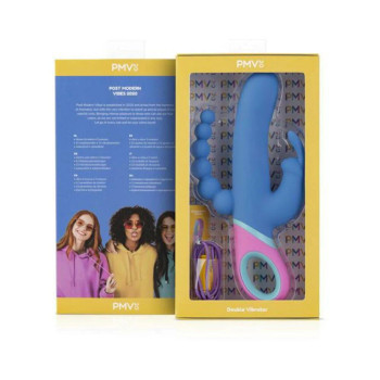 PMV20 Vice Double Vibrator Silicone Blue PMV20 Vice Double Vibrator Silicone Blue