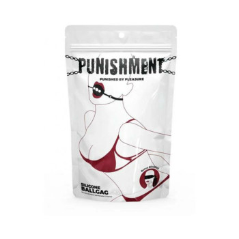 Punishment Silicone Ball Gag Punishment Silicone Ball Gag