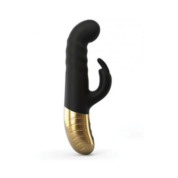 Dorcel G-Stormer Thrusting G-Spot Rabbit Vibrator Black Gold Dorcel G-Stormer Thrusting G-Spot Rabbit Vibrator Black Gold