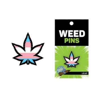 Weed Pin Trans Flag Leaf Weed Pin Trans Flag Leaf