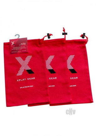 Ultra Soft Gear Bag 8x13 3pk Red Ultra Soft Gear Bag 8x13 3pk Red