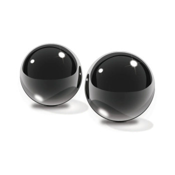 Fetish Fantasy Ltd. Ed. Medium Black Glass Ben-wa Balls Fetish Fantasy Ltd. Ed. Medium Black Glass Ben-wa Balls