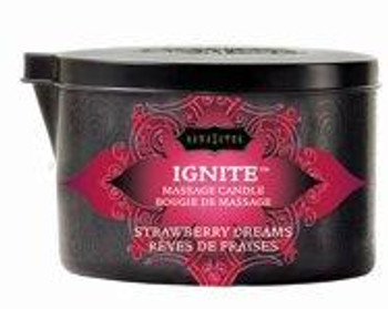 Kama Sutra Massage Candle Strawberry Dreams 6oz - 739122102285 Kama Sutra Massage Candle Strawberry Dreams 6oz - 739122102285