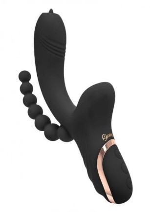 Bodywand G Play W/anal Beads Black Bodywand G Play W/anal Beads Black