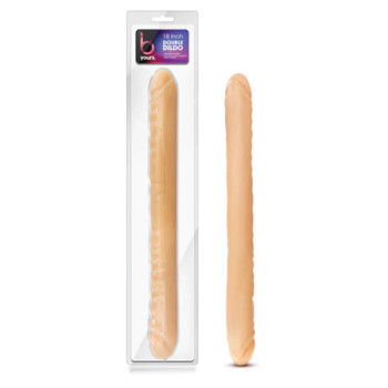 B Yours 18 Double Dildo - Beige B Yours 18 Double Dildo - Beige