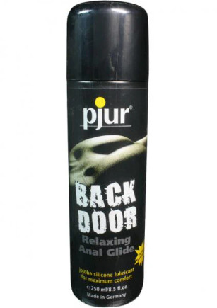Back Door Relaxing Anal Glide Silicone Lubricant 8.5 Ounce Back Door Relaxing Anal Glide Silicone Lubricant 8.5 Ounce