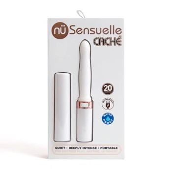 Nu Sensuelle Cache 20 Functions Covered Lipstick Vibe - White Nu Sensuelle Cache 20 Functions Covered Lipstick Vibe - White
