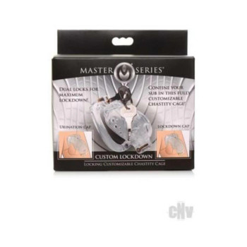 Ms Dbl Lockdown Custom Cage Clear