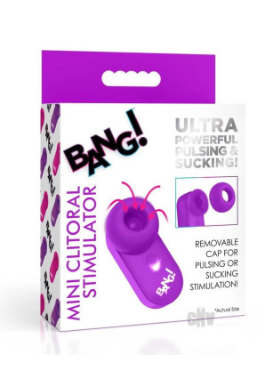Bang Mini Clitoral Stimulator Purple Bang Mini Clitoral Stimulator Purple