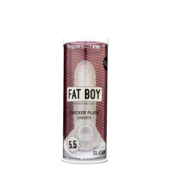 Perfect Fit Fat Boy Checker Box Sheath 5.5in Clear - 851127008079 Perfect Fit Fat Boy Checker Box Sheath 5.5in Clear - 851127008079