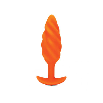 b-Vibe Swirl Texture Plug Orange b-Vibe Swirl Texture Plug Orange