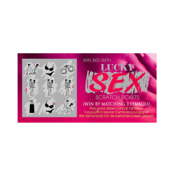 Lucky Sex Scratch Tickets - 825156108437