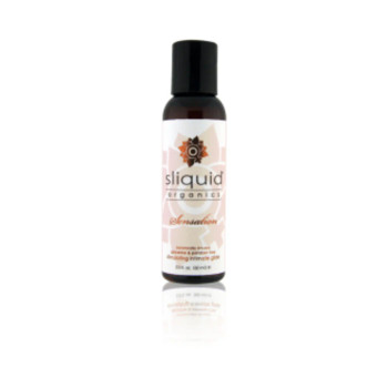Sliquid Organics Sensation Warming Lubricant 2oz Sliquid Organics Sensation Warming Lubricant 2oz
