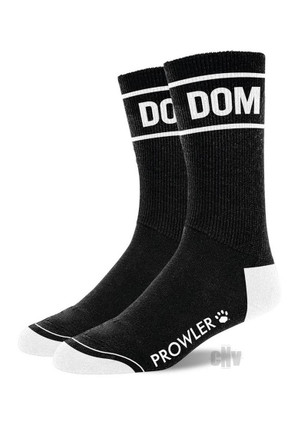 Prowler Red Dom Socks White Prowler Red Dom Socks White