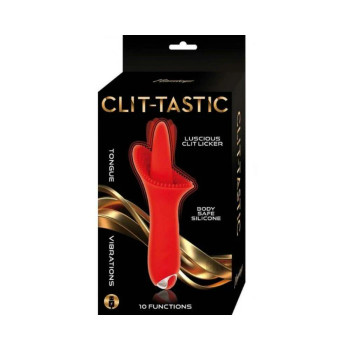 Clit-tastic Luscious Clit Licker Red Clit-tastic Luscious Clit Licker Red