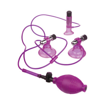 Fetish Fantasy Vibrating Triple Suckers Purple Fetish Fantasy Vibrating Triple Suckers Purple